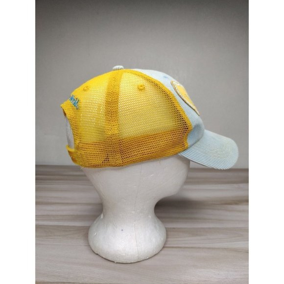 Vintage Walt Disney World Tinkerbell Snapback Hat Corduroy Embroidered Patch - Picture 7 of 11